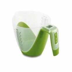 Städter Backhelfer Digitale Waage 1500 Ml Grün Mit Messbecher