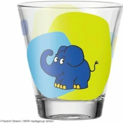 Leonardo Trinkglas BAMBINI 215 Ml Elefant, 6er-Set