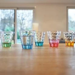 Leonardo Trinkglas OPTIC 215 Ml Blau, 6er-Set -Alfi-Shop 210 OPTIC WH Becher 215ml 025915 21 mood