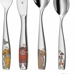 WMF König Der Löwen Kinderbesteck Set 4-teilig -Alfi-Shop 217 12 8604 6040 102