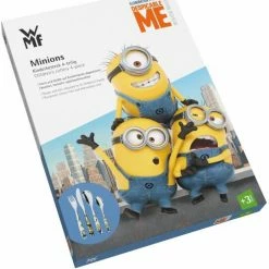 WMF Minions Kinderbesteck Set 4-teilig -Alfi-Shop 217 12 8607 6040 6000