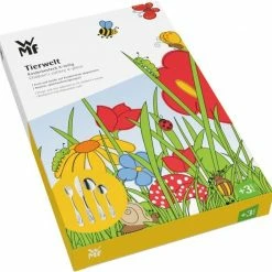 WMF Tierwelt Kinderbesteck Set 4-teilig -Alfi-Shop 217 12 8962 9990 6000