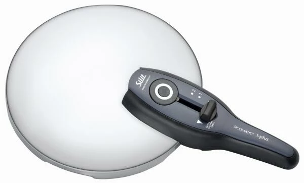 Silit Schnellkochtopf Sicomatic T-plus Schwarz 4,5 L Ohne Einsatz (B-Ware-wie Neu Zustand) 7 Silit Schnellkochtopf Sicomatic T-plus Schwarz 4,5 L Ohne Einsatz (B-Ware-wie Neu Zustand) - Image 5