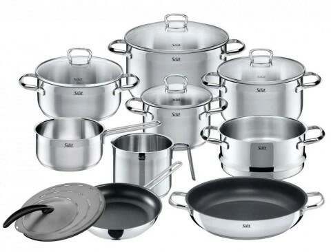 Silit Topfset Toskana Mit Spritzschutz, 10-teilig 3 Silit Topfset Toskana Mit Spritzschutz, 10-teilig