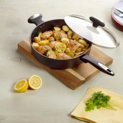 Zyliss Superior Schmorpfanne Mit Glasdeckel Und Keramik Antihaftbeschichtung, 28 Cm -Alfi-Shop 220 E980149 2