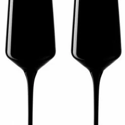 Leonardo Sektglas ETNA 2er-Set 280 Ml Schwarz