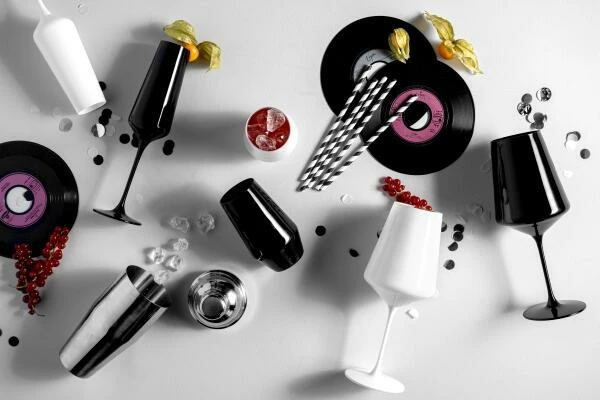 Leonardo Sektglas ETNA 2er-Set 280 Ml Schwarz 6 Leonardo Sektglas ETNA 2er-Set 280 Ml Schwarz - Image 4