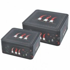 Birkmann Gebäckdosen-Set Weihnachtswichtel (klein)