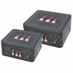 Birkmann Gebäckdosen-Set Weihnachtswichtel (groß)