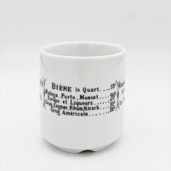 Pillivuyt Henkelbecher Brasserie -Alfi-Shop 510126BLC00103 Tasse