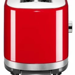 KitchenAid Langschlitztoaster Mit Manueller Bedienung In Empire Rot -Alfi-Shop 5KMT4116EER SideLeftOpen