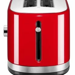 KitchenAid Langschlitztoaster Mit Manueller Bedienung In Empire Rot -Alfi-Shop 5KMT4116EER SideRight