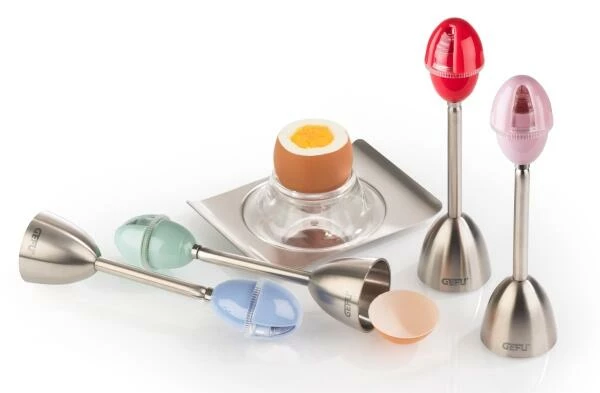 GEFU Eierköpfer Mit Salzstreuer In Blau 4 GEFU Eierköpfer Mit Salzstreuer In Blau - Image 2