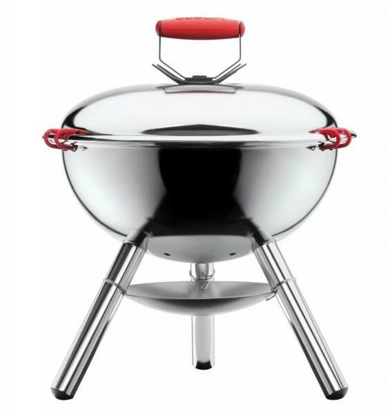Bodum Holzkohlegrill Fyrkat In Glänzend 3 Bodum Holzkohlegrill Fyrkat In Glänzend