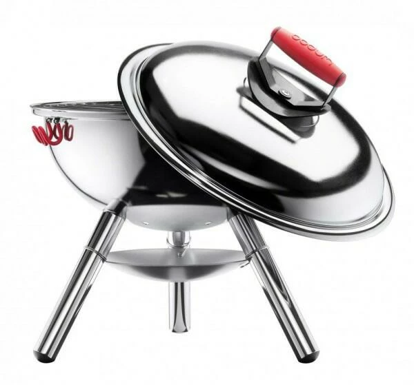 Bodum Holzkohlegrill Fyrkat In Glänzend 4 Bodum Holzkohlegrill Fyrkat In Glänzend - Image 2