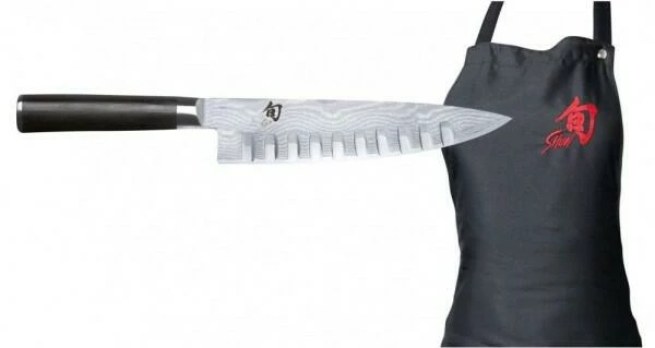 KAI Messer KAI Shun Classic Kochmesser Mit Schürze 3 KAI Messer KAI Shun Classic Kochmesser Mit Schürze