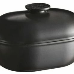 Emile Henry Schmortopf Delight Oval In Ardoise