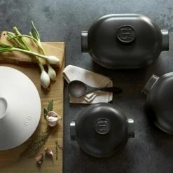 Emile Henry Bratentopf Delight In Ardoise 11 Emile Henry Bratentopf Delight In Ardoise -Alfi-Shop EH 66XX 7766XX Amb Delight GammeCocotte CasserolesRange Top H 1