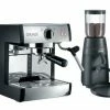 Graef Espressomaschine Pivalla & Kaffeemühle CM 702 Im Set