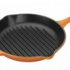 Le Creuset Grillpfanne Signature Rund In Ofenrot -Alfi-Shop Grillpfanne Signature rund 26 cm ofenrot xl