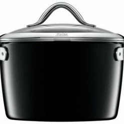 Silit Fleischtopf Vitaliano Nero -Alfi-Shop Silit 03221850 frontal l