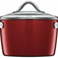 Silit Gemüsetopf Vitaliano Rosso -Alfi-Shop Silit 03221868 frontal l