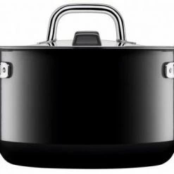 Silit Kochtopf-Set Nature Black, 4-tlg. -Alfi-Shop Silit Nature Black Fleischtopf frontal l