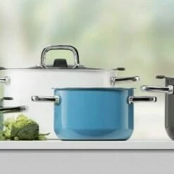 Silit Kochtopf-Set Nature Black, 4-tlg. -Alfi-Shop Silit Nature Colours PR 2 l