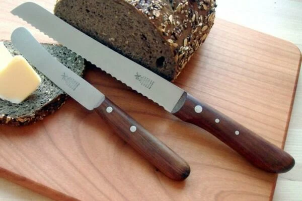 Windmühlenmesser Brotmesser Ellenlang In POM Schwarz 4 Windmühlenmesser Brotmesser Ellenlang In POM Schwarz - Image 2