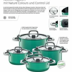 Silit Kochtopf-Set Nature Black, 4-tlg. -Alfi-Shop Vorteile Nature colours 1