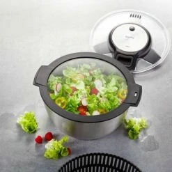 GEFU Salatschleuder SPEEDWING Mit Frischhaltedeckel -Alfi-Shop Web Salatschleuder l