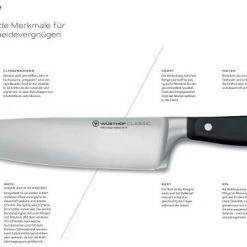 Wüsthof Nakiri Classic -Alfi-Shop Wuesthof Classic Merkmale Messer 9 1