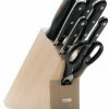 Wüsthof Classic Messerblock Aus Buche Natur Mit 7 Teilen -Alfi-Shop Wuesthof Messerblock Classic 1090170701
