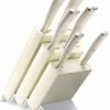 Wüsthof Messerblock Classic Ikon Crèmeweiß Mit 6 Teilen -Alfi-Shop Wuesthof Messerblock Classic Ikon 1090470601