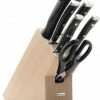 Wüsthof Messerblock Classic Ikon Mit 7 Teilen, Buche -Alfi-Shop Wuesthof Messerblock Ikon 1090370701