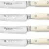 Wüsthof Steakmessersatz Classic Ikon Crèmeweiß, 4-teilig