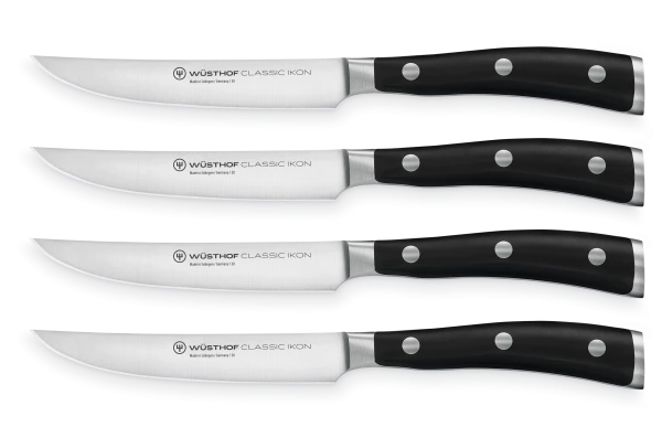 Wüsthof Steakmessersatz Classic Ikon, 4-teilig 3 Wüsthof Steakmessersatz Classic Ikon, 4-teilig