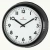 Zassenhaus Wanduhr Retro In Schwarz -Alfi-Shop Zassenhaus 072716 xl