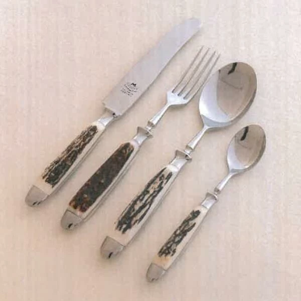 Eichenlaub Suppenschöpfer Aus Hirschhorn 4 Eichenlaub Suppenschöpfer Aus Hirschhorn - Image 2